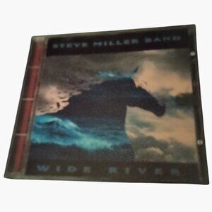Steve Miller Band Wide River CD Album 1993  Iconic Hits